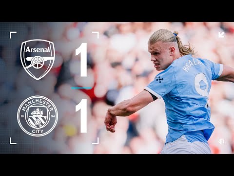 HIGHLIGHTS! Arsenal 1-1 Man City | Haaland & Martinelli Goals | Premier League