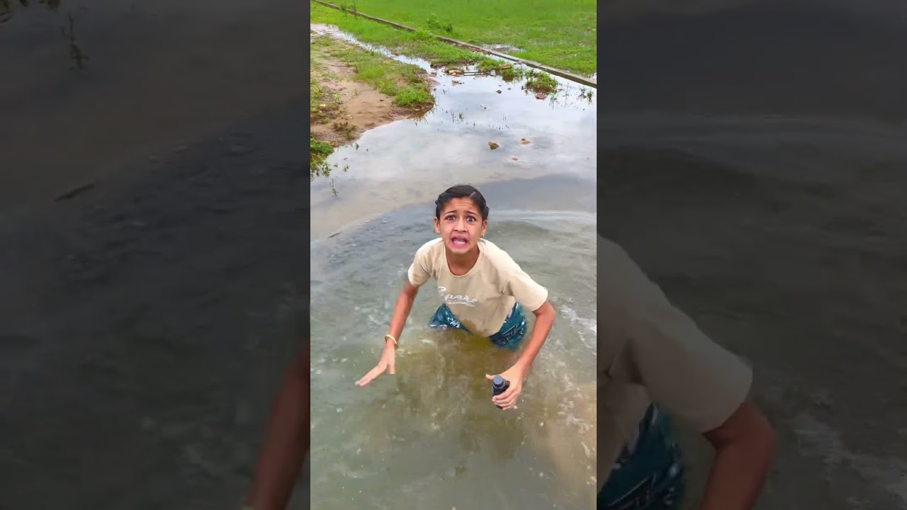 Gir Gayi Nali Mein! 😂 #Shorts