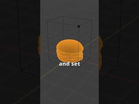 Fluid simulation for your sauce 🔥   #blendertips #blender #blender3d