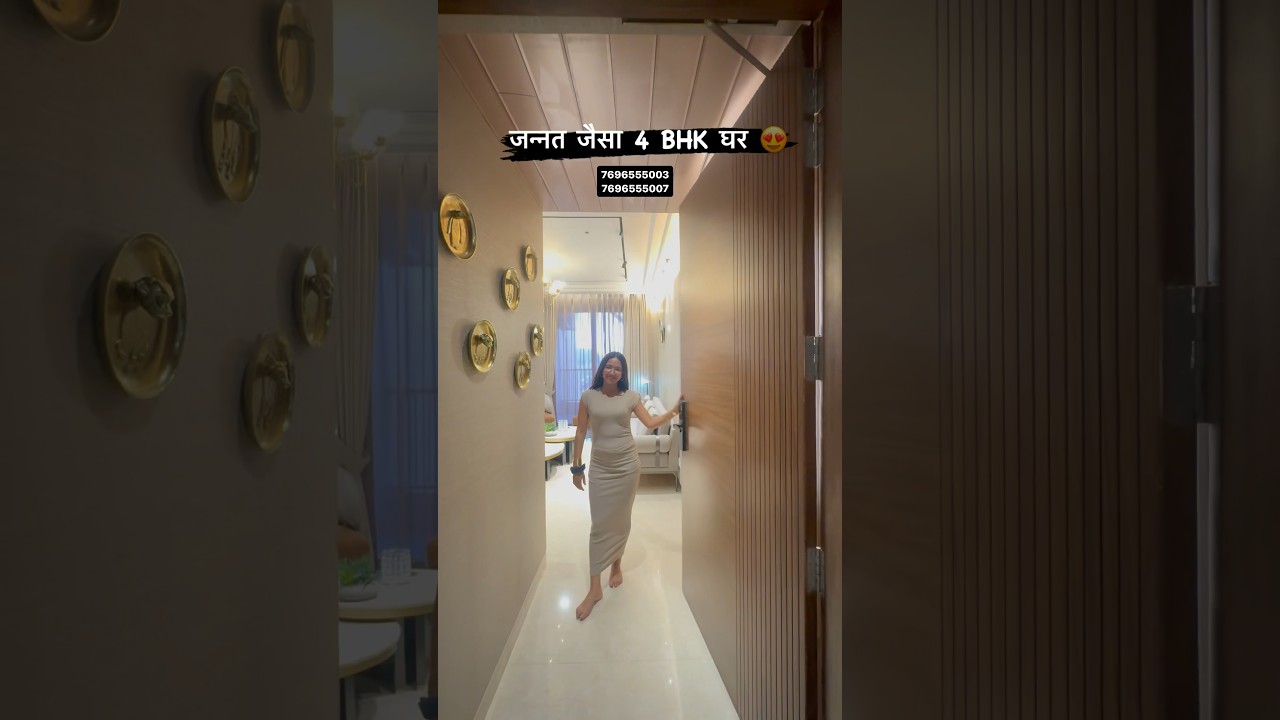 4 BHK Luxurious Home 😍  |  Home Tour | Luxury Flats Sale in Zirakpur, Chandigarh