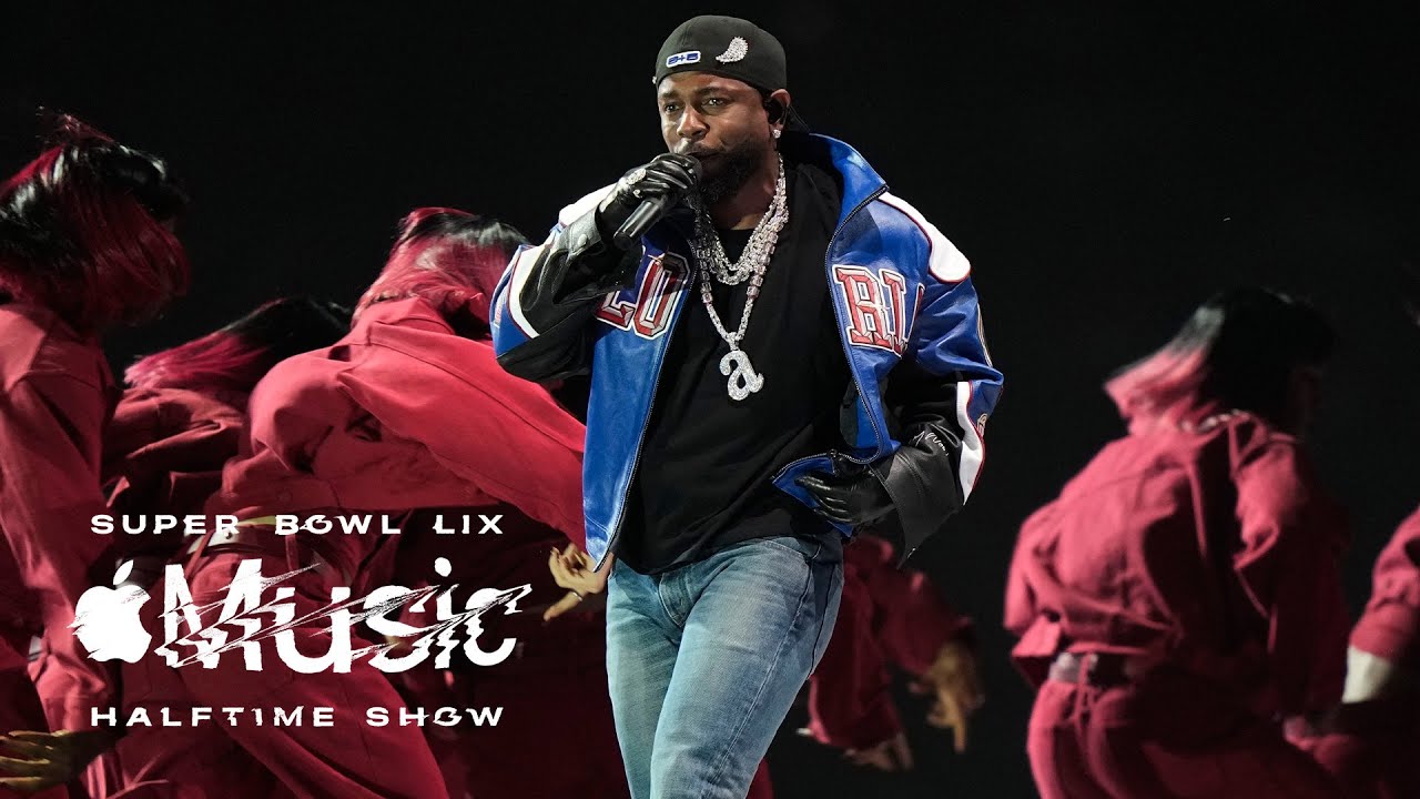 Kendrick Lamar’s Epic Super Bowl Halftime Show on Apple Music 🎤