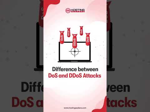 What is DoS & DDoS Attack? | Difference between DoS & DDoS Explained | Cyber Security