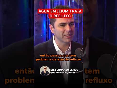 Água em Jejum para REFLUXO ! Dr.Fernando Lemos - Planeta Intestino.