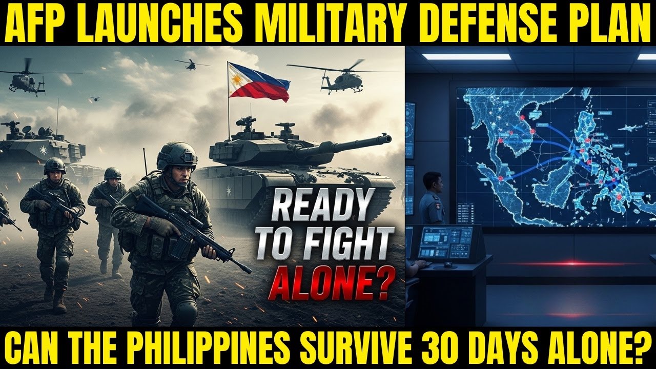 AFP Launches Defense Plan: Can Philippines Survive 30 Days? 🇵🇭