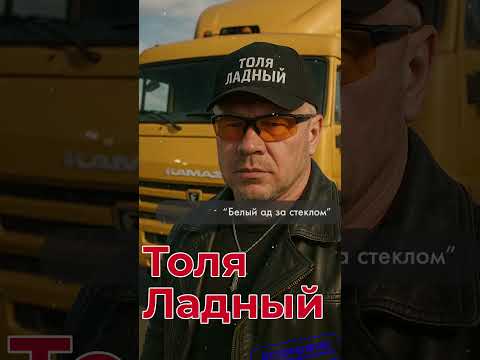 Толя Ладный — Белый ад за стеклом #Дальнобой #РусскийШансон #песниожизни