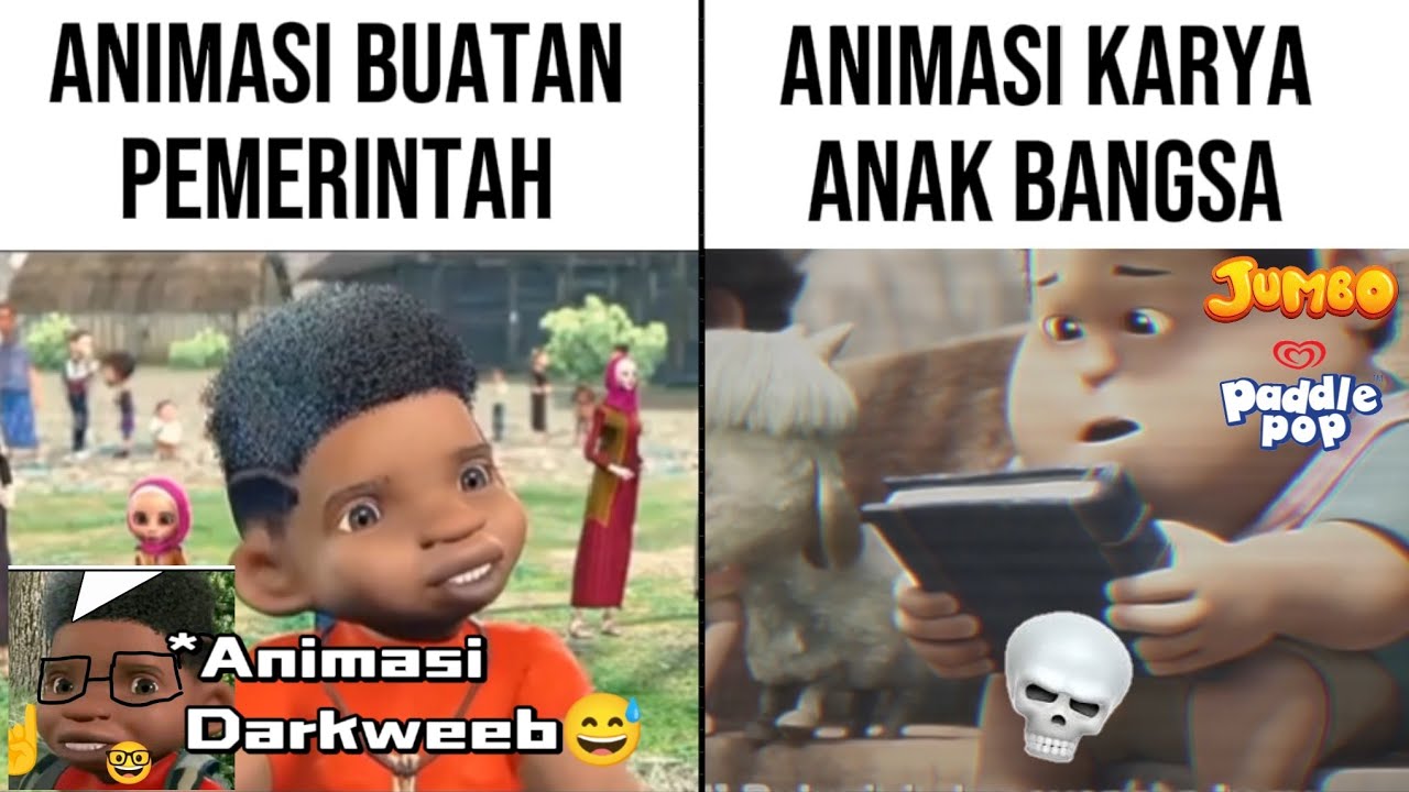 Perbandingan Seru: Animasi Buatan Pemerintah vs Karya Anak Bangsa 🎨