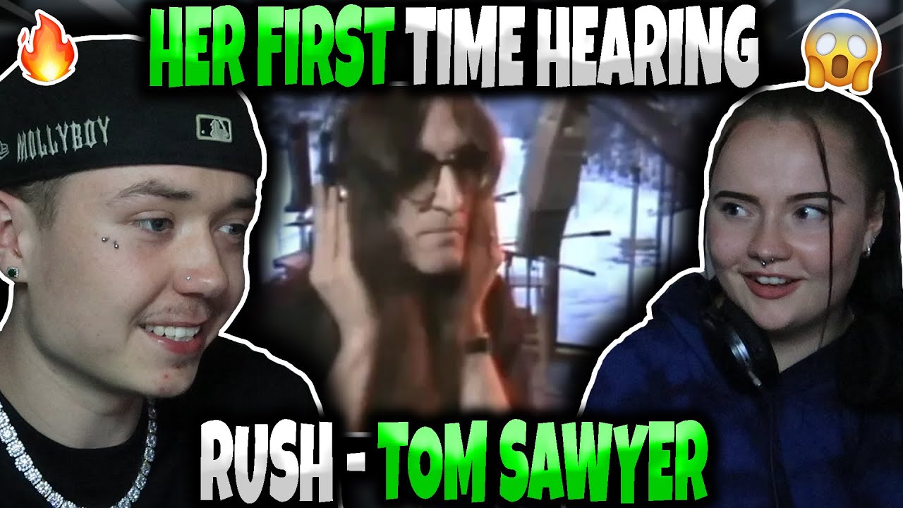 Girl's First Reaction to 'Rush - Tom Sawyer' 🎸