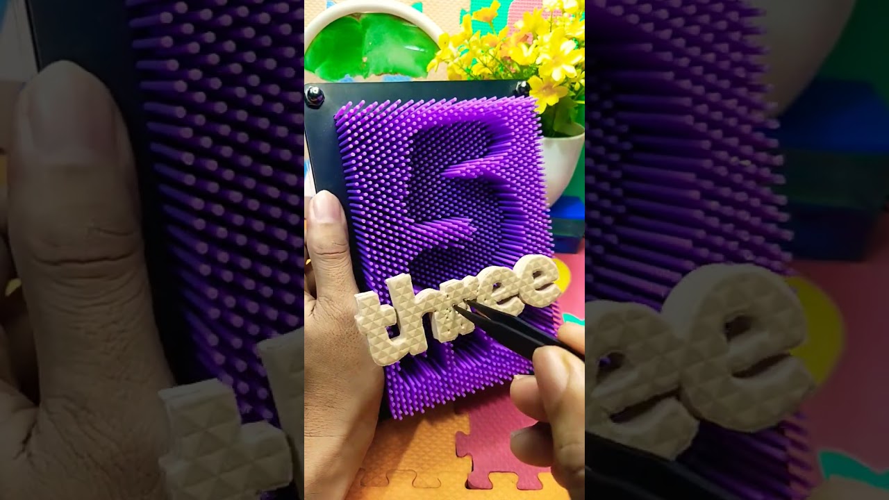 Check Out This Amazing Number Three! 🔢 #Shorts