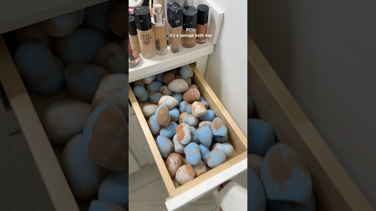 Join Me in Cleaning Sponges for a Relaxing ASMR Experience ✨