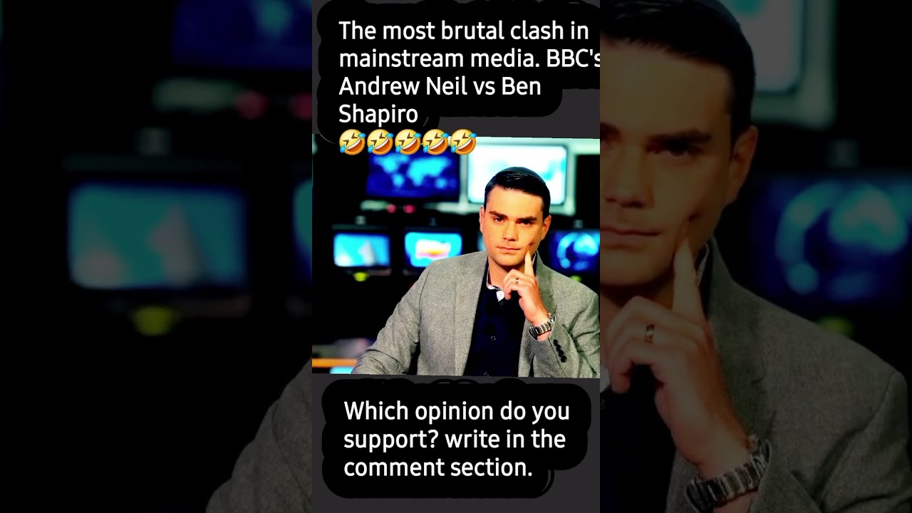 Intense BBC Clash: Andrew Neil vs Ben Shapiro🔥