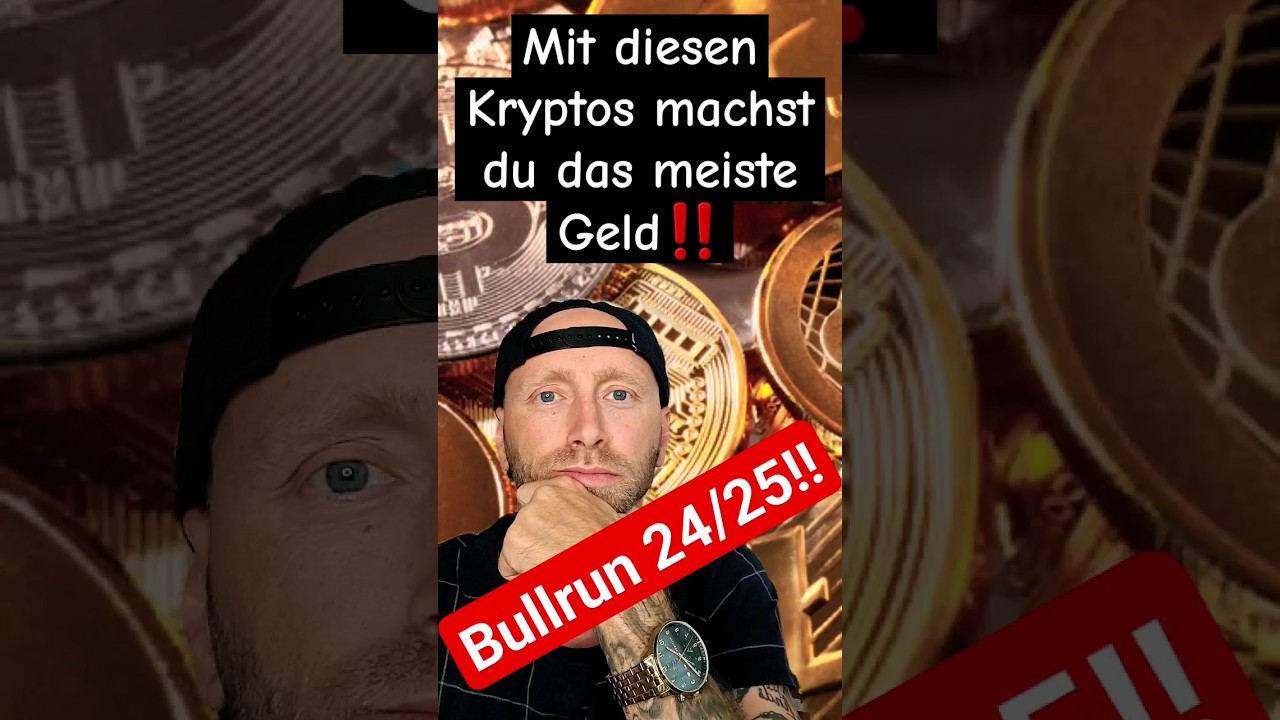 Bitcoin & Krypto: Die Top 4 Low-Cap Coins für den BULLRUN 2024/2025 🚀