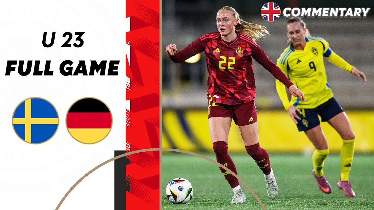 Sweden U23 vs Germany U23 Women's Match 🎥