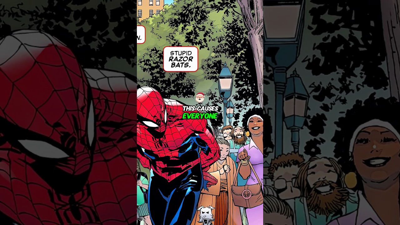 Spider-Man Designs a New and Improved Suit