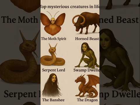 “Top 9 Mythical Creatures – Legends That Never Die 🐉🔥”#MythicalCreatures#FantasyWorld#Legendary#