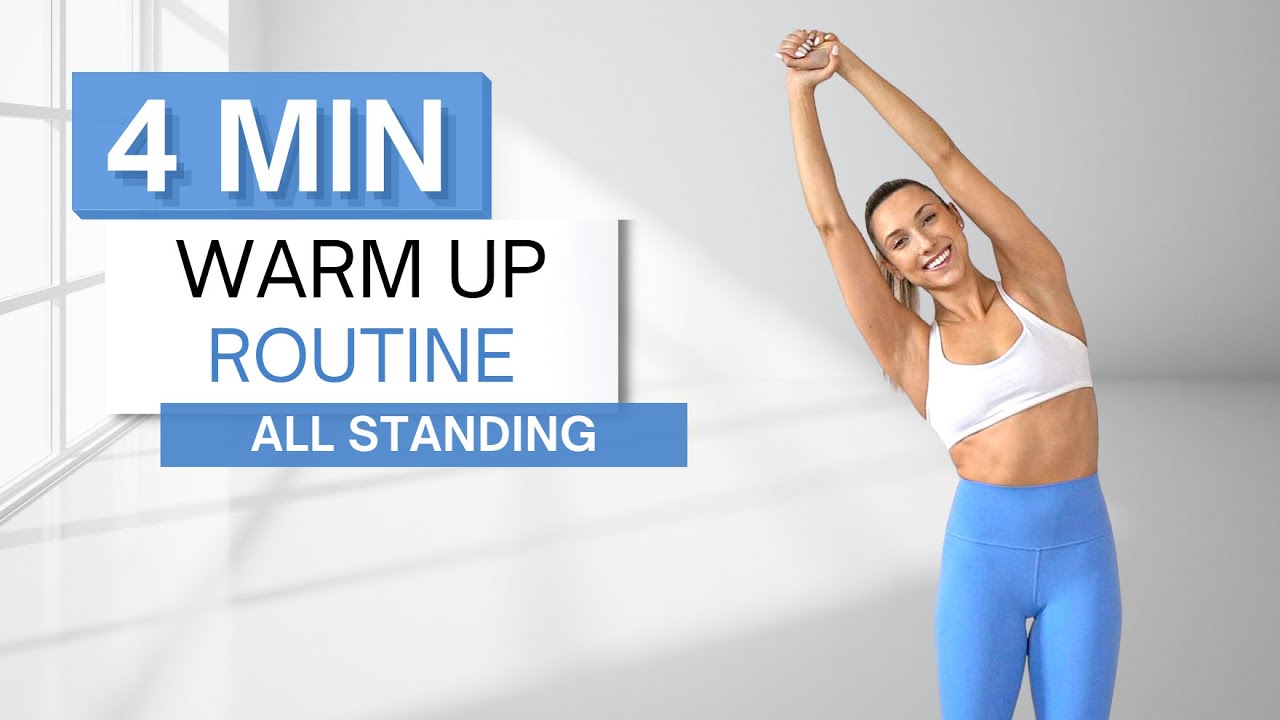 4-Minute Standing Warm-Up Routine Before Your Workout