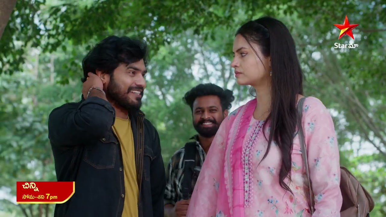 Watch Chinni on Star Maa β New Episodes Every Mon-Sat at 7 PM! πΊ