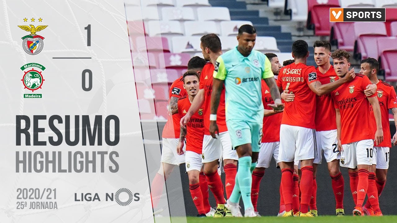 Benfica Clinches Narrow 1-0 Victory Over Marítimo ⚽