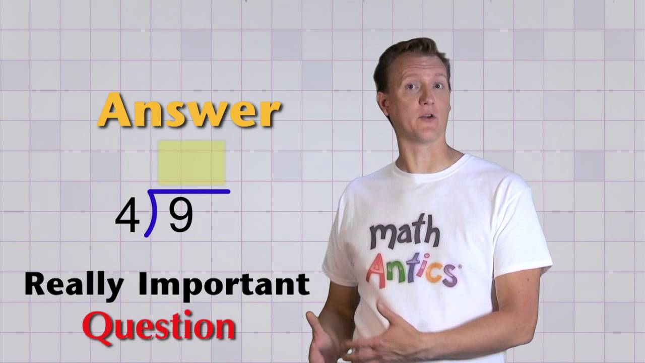 Math Antics - Introduction to Basic Division