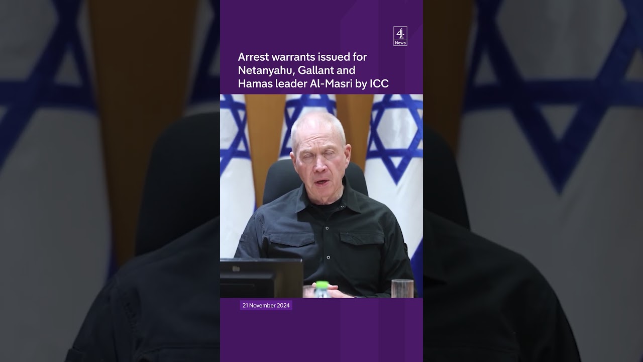 ICC Issues Arrest Warrant for Israeli PM Netanyahu