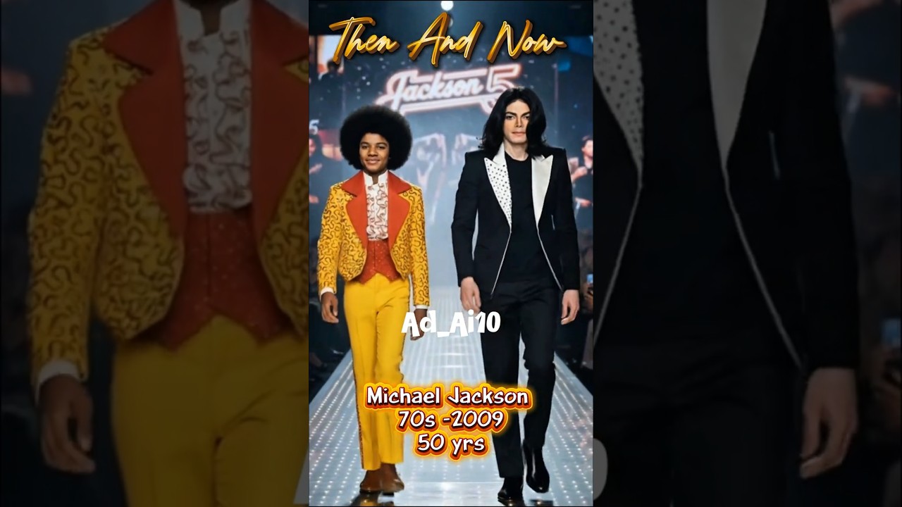 “Jackson 5 Then & Now (1970s – 2025) | Legendary Nostalgia Runway#thenandnow#trending#kemudi