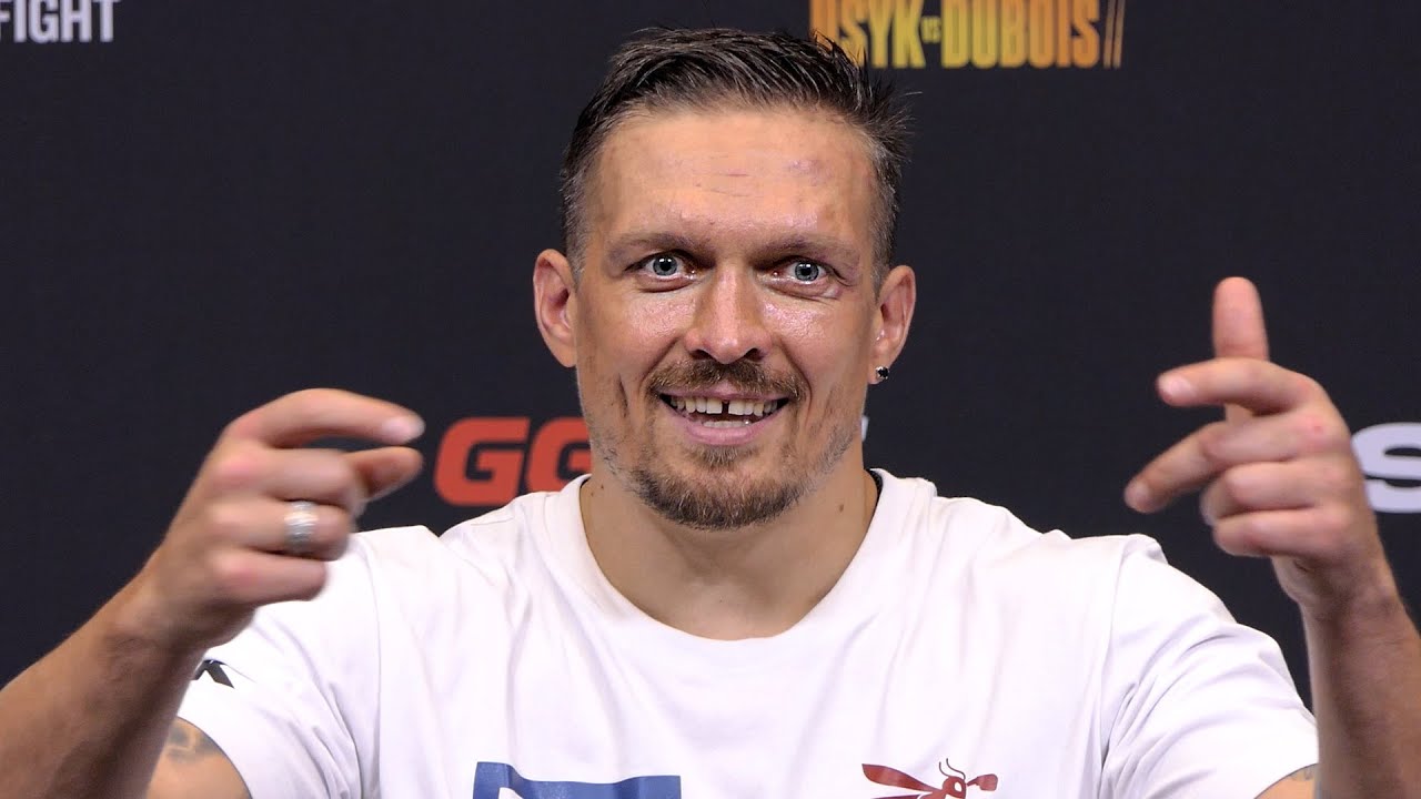 Oleksandr Usyk Addresses the Media After Victory Against Daniel Dubois 🥊 | Post-Fight Conference on DAZN
