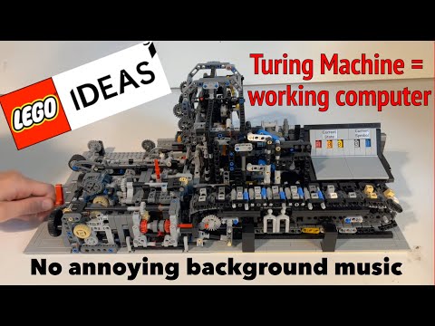 Lego Turing Machine (no annoying music)