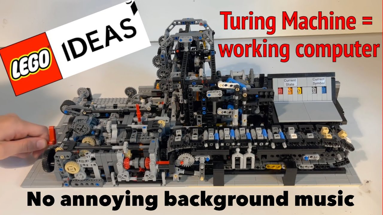 Build Your Own Lego Turing Machine – No Background Music 🎲