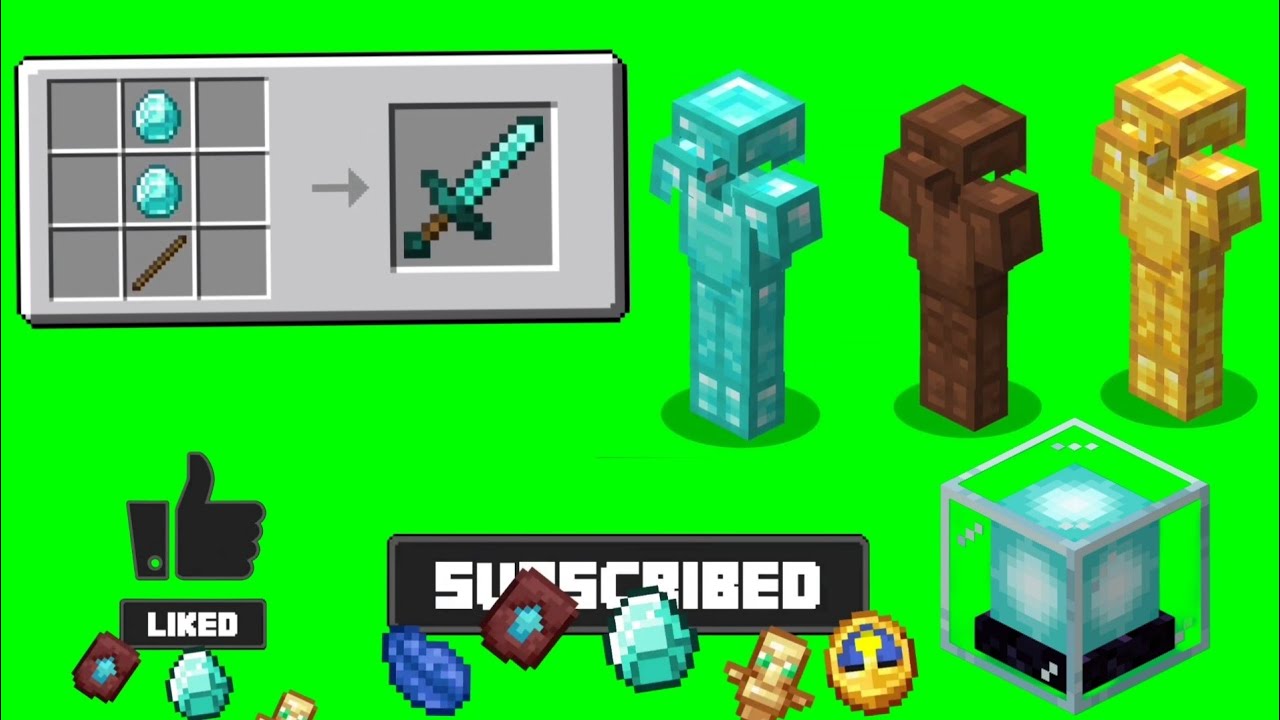 ๐ฌ Top 5 Minecraft Green Screens | FREE Download Pack! ๐ฎ