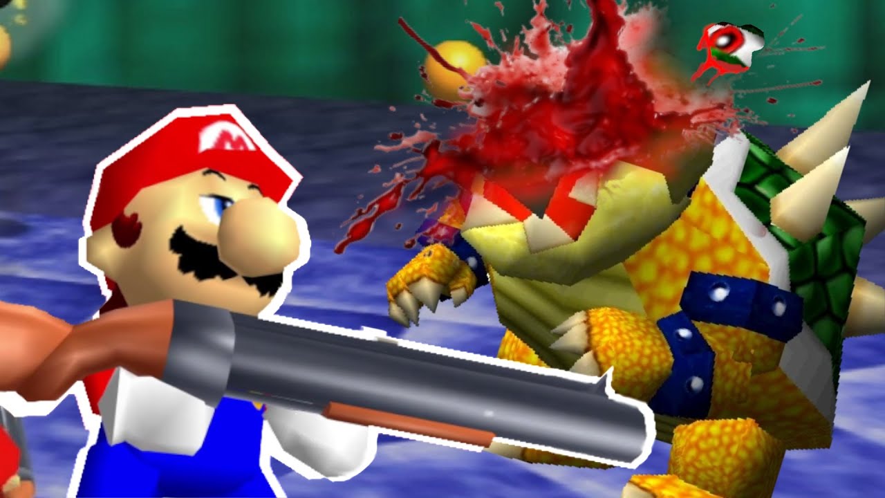 Shotgun Mario: Mario 64 with Shotguns 🔫