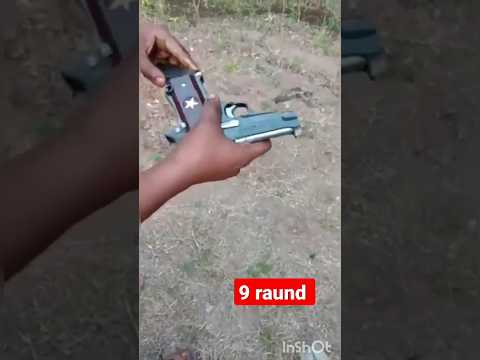 9 raund fair live// desi pistal #pistol #gangster