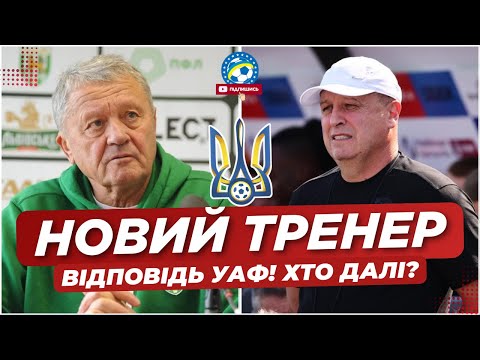 Хто після Реброва? Відомо, що вирішили в УАФ щодо майбутнього тренера збірної України