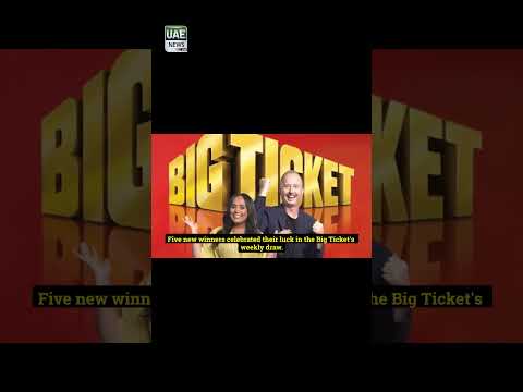 Driver, Engineer Among 5 Who Won Dh150,000 in Big Ticket #dubainews