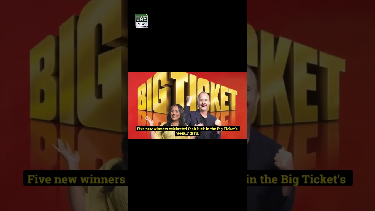 Driver and Engineer Among Five Winners of Dh150,000 in Big Ticket Draw