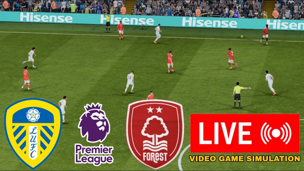 Leeds United vs Nottingham Forest - Premier League 2025/26 Live & FC26 Simulation