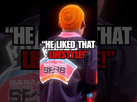 John Salley tells a story about the ORIGIN of Dennis Rodman’s LIFESTYLE! 🔥 #shorts #dennisrodman