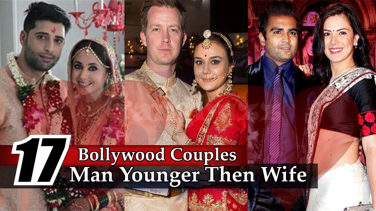 Top 17 Bollywood Couples with Younger Husbands & Older Wives π