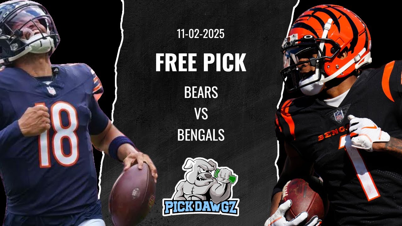 Chicago Bears vs Cincinnati Bengals | NFL Week 9 Prediction & Betting Tips 🏈 (11/2/25)