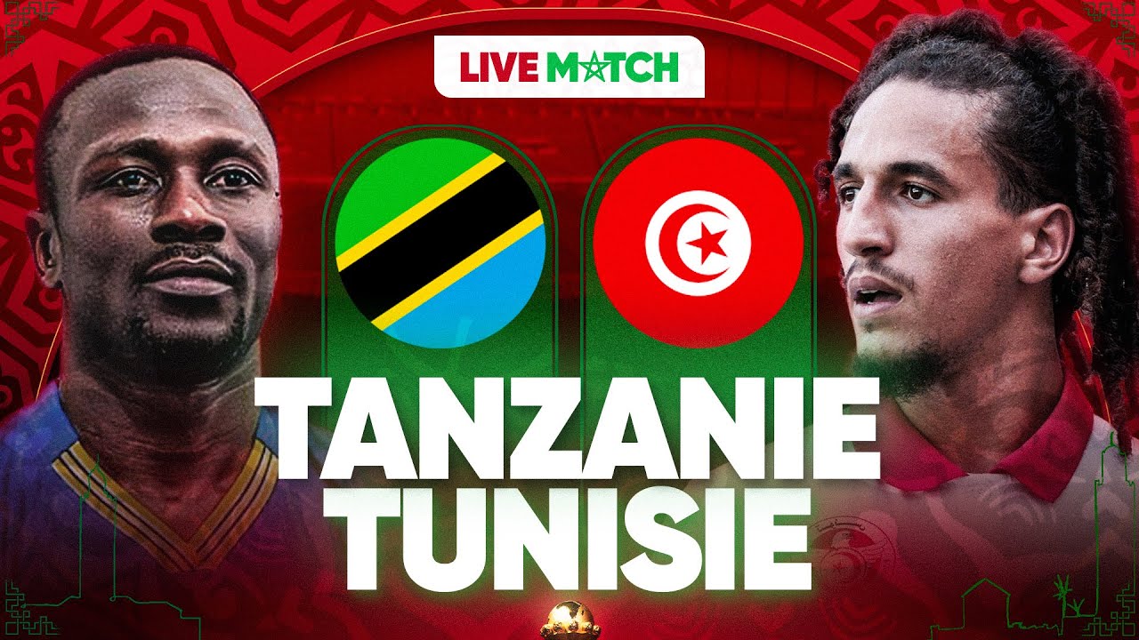 Tanzanie-Tunisie & Ouganda-Nigeria LIVE ⚽️