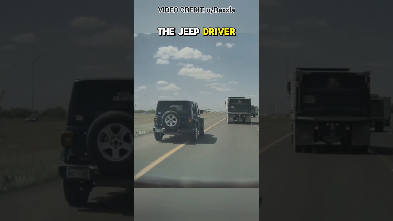 Driver Faces Instant Karma for Shoulder Skip 😂