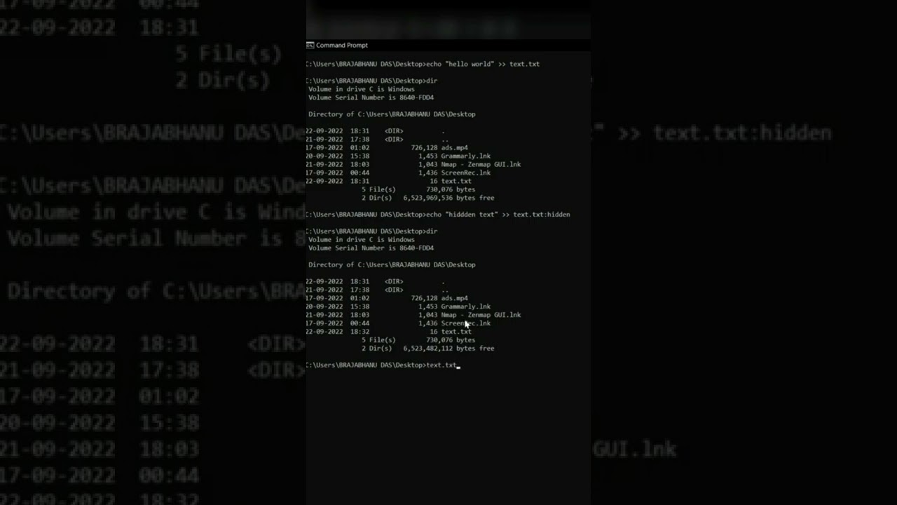 NTFS Alternate Data Streams Explained