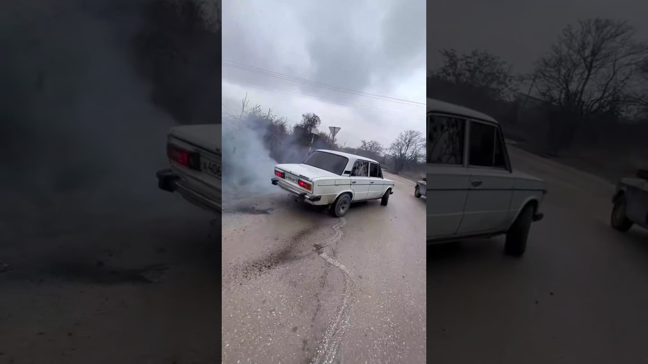 Epic Drift Action with Jiguli Car π | Watch the Thrilling 06 Series