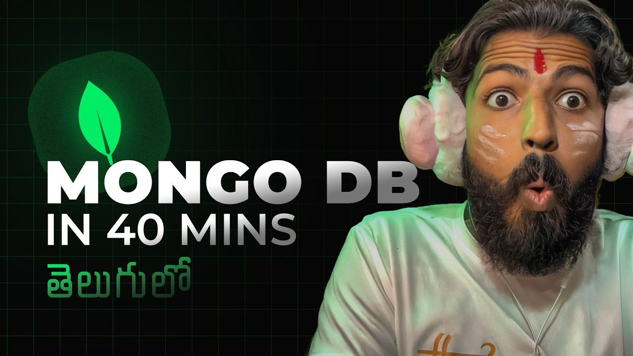 MongoDB Tutorial in Telugu with Free Notes π