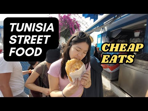 TUNISIA 🇹🇳 STREET FOOD 🧡 CHEAP EATS
