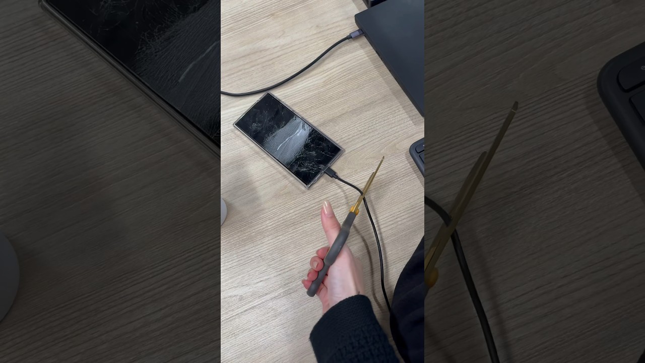 Surprising Coworker with a Phone Makeover 📱