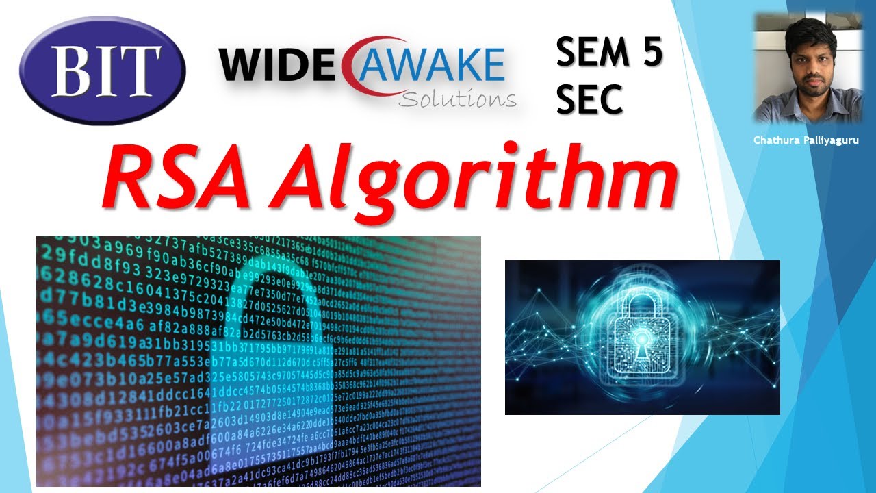 BIT Sem5: RSA Algorithm in Information Security 🔐