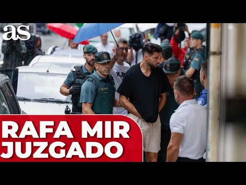 ASÍ LLEGÓ RAFA MIR al JUZGADO de LLIRIA