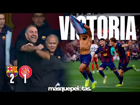 🔥 ¡ARAUJO SALVA AL BARÇA EN EL DESCUENTO! Flick expulsado y victoria sufrida