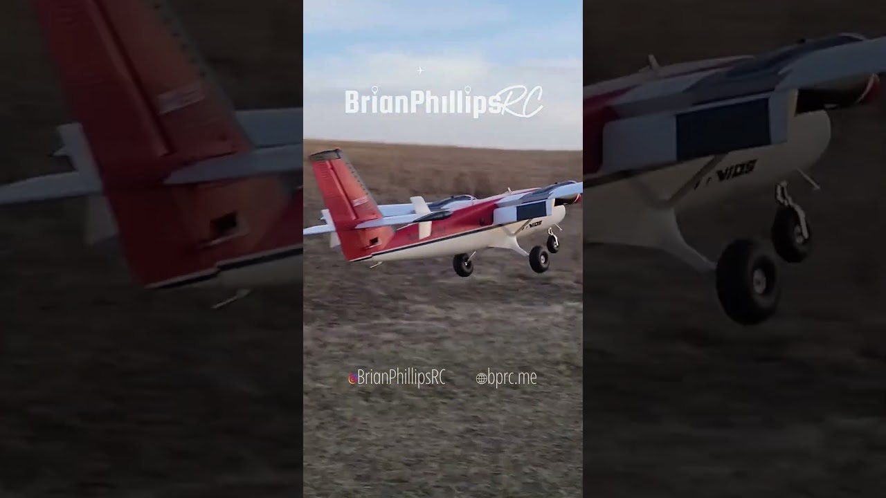 Stop It on a Dime: Avios Twin Otter RC Plane ✈️