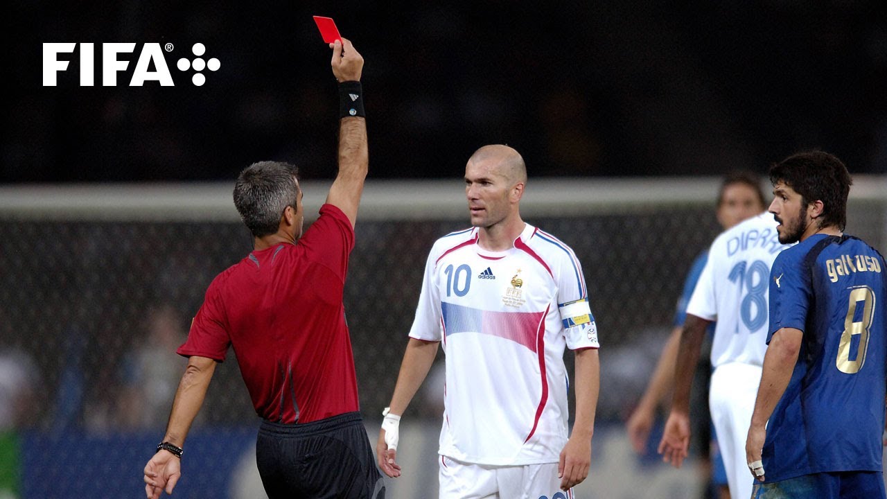 Zidane's Last Match: Red Card vs Italy 🇫🇷