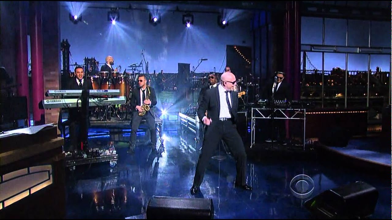 Pitbull Performs 'Back In Time' on Late Show (2012) 🎤